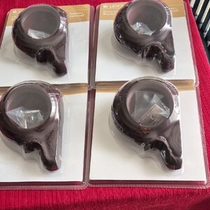 New 4 Levolor Calypso Sconce Swag Curtain Holder, Sealed